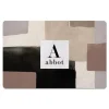 Kirkland's Home Personalized Neutral Block Monogram Floor Mat- Kitchen & Floor Mats