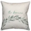 Kirkland's Home Personalized Seafoam Wreath Pillow- Pillows