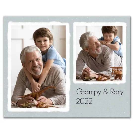 Kirkland's Home Personalized Simple Double Canvas Art Print- Wall Quotes & Signs