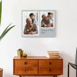Kirkland's Home Personalized Simple Double Canvas Art Print- Wall Quotes & Signs