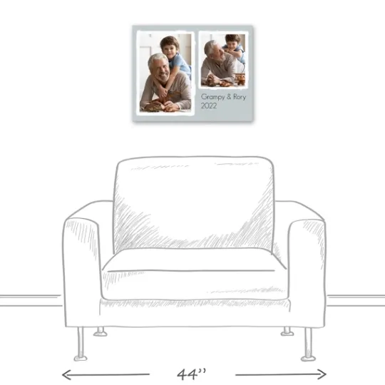 Kirkland's Home Personalized Simple Double Canvas Art Print- Wall Quotes & Signs