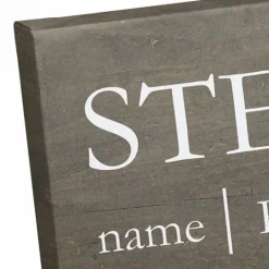 Kirkland's Home Personalized Stepdad Definition Canvas Wall Plaque- Wall Quotes & Signs
