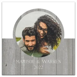 Kirkland's Home Personalized Two Tone Charcoal Plank Wall Plaque- Wall Quotes & Signs