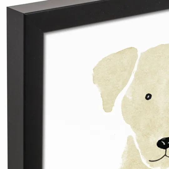 Kirkland's Home Personalized Yellow Labrador Canvas Wall Plaque- Wall Quotes & Signs