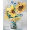 Kirkland's Home Petite Fleurs Sunflower Ii Canvas Art Print, 16X20- Canvas Art