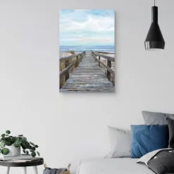 Kirkland's Home Pier Pressure Canvas Art Print- Canvas Art