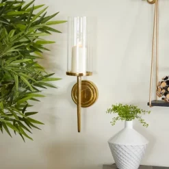 Kirkland's Home Pierre Polished Stem Sconce- Sconces