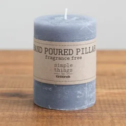 Kirkland's Home Pillar Unscented Candle, 4 In.- Candles
