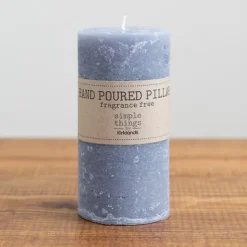 Kirkland's Home Pillar Unscented Candle, 6 In.- Candles