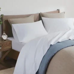Kirkland's Home Pima Cotton Sateen 4-Pc. King Sheet Set- Bed Sheets