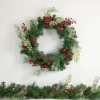 Kirkland's Home Pine And Berry Christmas Wreath, 24 In.- Wreaths