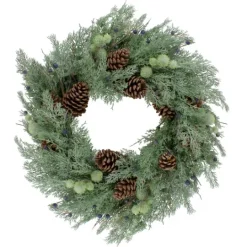 Kirkland's Home Pine And Blueberry Wreath- Wreaths