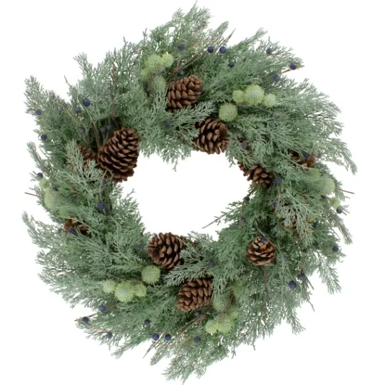 Kirkland's Home Pine And Blueberry Wreath- Wreaths