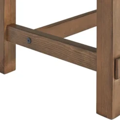 Kirkland's Home Pine Distressed Wooden Desk- Office Furniture