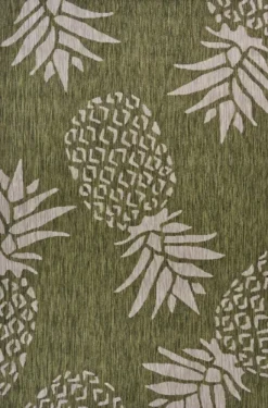 Kirkland's Home Pineapple Indoor/Outdoor Area Rug, 5X7- Outdoor Rugs