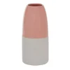 Kirkland's Home Pink And White Ceramic Vase, 11 In.- Vases
