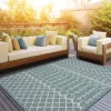 Kirkland's Home Placid Portico Sun Shower Outdoor Area Rug, 5X8- Outdoor Rugs