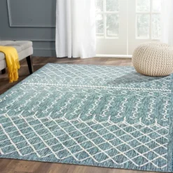 Kirkland's Home Placid Portico Sun Shower Outdoor Area Rug, 5X8- Outdoor Rugs