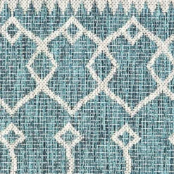 Kirkland's Home Placid Portico Sun Shower Outdoor Area Rug, 7X9- Outdoor Rugs