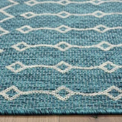 Kirkland's Home Placid Portico Sun Shower Outdoor Area Rug, 7X9- Outdoor Rugs