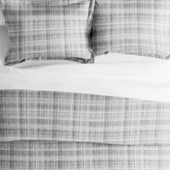 Kirkland's Home Plaid Polka Dot 2-Pc. Twin Duvet Cover Set- Duvets