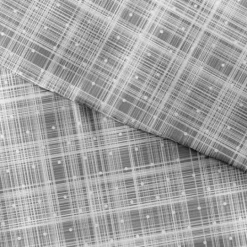 Kirkland's Home Plaid Polka Dot 2-Pc. Twin Duvet Cover Set- Duvets