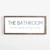 Kirkland's Home Please Seat Yourself Framed Wall Plaque- Wall Quotes & Signs