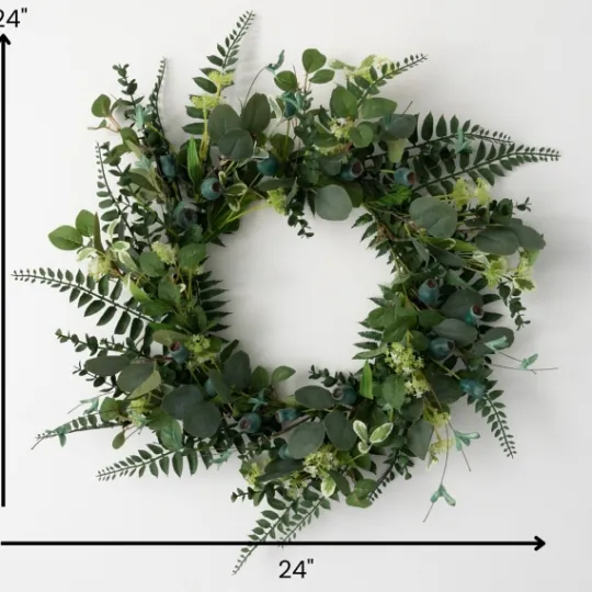Kirkland's Home Pod Foliage Wreath- Wreaths