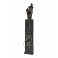 Kirkland's Home Polystone Rock Climber Sculpture- Statues & Figurines