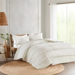 Kirkland's Home Pom Pom California King 3-Pc. Comforter Set- Comforters