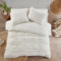 Kirkland's Home Pom Pom California King 3-Pc. Comforter Set- Comforters