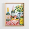 Kirkland's Home Popping Champagne Bottles Framed Art Print- Framed Art
