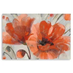 Kirkland's Home Popping Poppies Canvas Art Print, 48X32 In.- Canvas Art