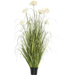 Kirkland's Home Potted Flowering Grass, 36 In.- Trees & Topiaries