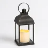 Kirkland's Home Pre-Lit Antique Bronze Ring Led Lantern- Lanterns