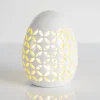 Kirkland's Home Pre-Lit Ceramic Egg Lantern- Lanterns