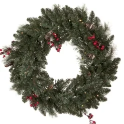 Kirkland's Home Pre-Lit 4-Pc. Outdoor Christmas Greenery Set- Arrangements & Greenery