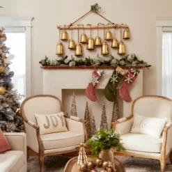 Kirkland's Home Pre-Lit Pinecone Branch Holiday Garland- Arrangements & Greenery