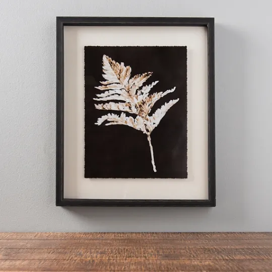 Kirkland's Home Pressed Leaves Iv Framed Art Print- Framed Art