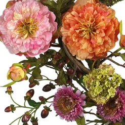 Kirkland's Home Pretty Peony Garden Mix Wreath- Wreaths