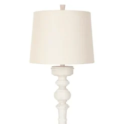 Kirkland's Home Prussia White Floor Lamp- Floor Lamps