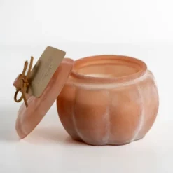 Kirkland's Home Pumpkin Custard & Brown Sugar Jar Candle- Candles