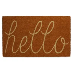 Kirkland's Home Pumpkin Spice Hello Doormat- Doormats