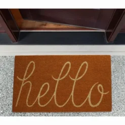Kirkland's Home Pumpkin Spice Hello Doormat- Doormats