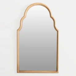 Kirkland's Home Quatrefoil Arch Wood Framed Mirror- Framed Mirrors