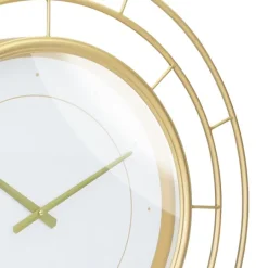 Kirkland's Home Radial Wire Metal Wall Clock- Clocks