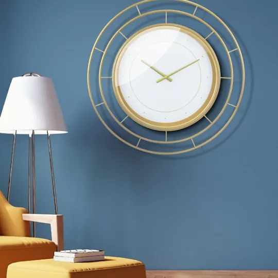 Kirkland's Home Radial Wire Metal Wall Clock- Clocks