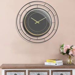 Kirkland's Home Radial Wire Metal Wall Clock- Clocks