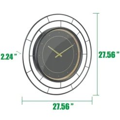 Kirkland's Home Radial Wire Metal Wall Clock- Clocks