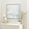 Kirkland's Home Rainy Paris Blues Transitional Framed Wall Art- Framed Art
